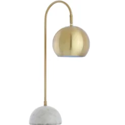 JONATHAN Y Stephen Metal/Marble LED Table Lamp -Furniture store GUEST 574d9aa3 67e3 47ce aede e302d2185df4