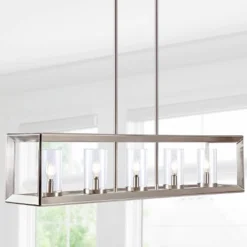 LED 5-Light Metal/Glass Anna Linear Pendant - JONATHAN Y -Furniture store GUEST 58b2f21e 25a3 4993 8e3f 3bd18f3fcd09