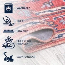 Cirali Ornate Large Medallion Washable Area Rug - JONATHAN Y -Furniture store GUEST 59494e8f 2496 493d 89ae 0d4d6ef56e14