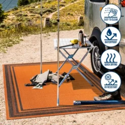 James Modern Border Stripe Indoor/Outdoor Area Rug - JONATHAN Y -Furniture store GUEST 59cb2b10 3ff8 4832 95d0 ca0d99d888ad