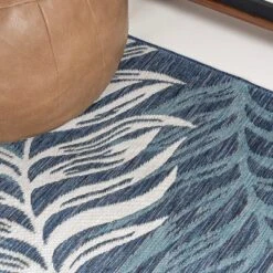 JONATHAN Y Calypso Coastal Casual Palm Frond Reversible Machine-Washable Indoor/Outdoor Area Rug -Furniture store GUEST 5b68a317 2f73 41b5 b178 7b192ca9d107