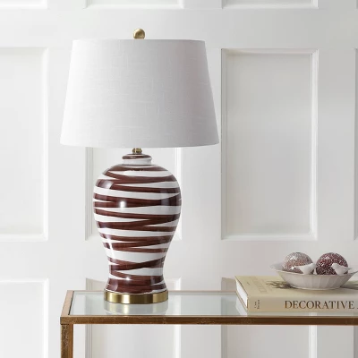 29" Ceramic Joelie Table Lamp - Jonathan Y 2 29" Ceramic Joelie Table Lamp - Jonathan Y - Image 2