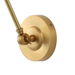 7.5" 1-Light Honeycomb Modern Contemporary Arm-Adjustable Iron/Glass LED Sconce Brass Gold/Clear - JONATHAN Y: UL Listed, Mid-Century Design 14 7.5" 1-Light Honeycomb Modern Contemporary Arm-Adjustable Iron/Glass LED Sconce Brass Gold/Clear - JONATHAN Y: UL Listed, Mid-Century Design -Furniture store GUEST 5da8f64d 6809 41c2 befb 7d8f96eefeed