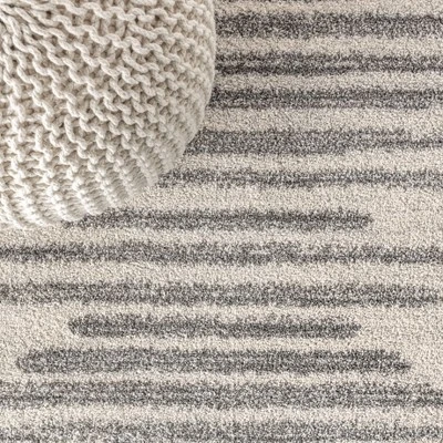 Aya Berber Stripe Geometric Area Rug - JONATHAN Y 5 Aya Berber Stripe Geometric Area Rug - JONATHAN Y - Image 5