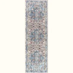 Manisa Vintage Medallion Area Rug - JONATHAN Y