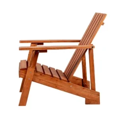 Irving Outdoor Patio Modern Acacia Wood Adirondack Chair - JONATHAN Y -Furniture store GUEST 655d4e13 5234 4902 9b04 95db07ad0f38