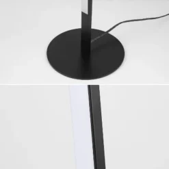 JONATHAN Y Malthe 71" Arc LED Floor Lamp Black: Dimmable, ETL Listed, Metal Body, No Shade -Furniture store GUEST 69b8fc37 a573 47c3 a61c 92ef61e0bba7