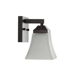 JONATHAN Y Staunton 1-Light Iron/Glass Modern Cottage LED Vanity Light 10 JONATHAN Y Staunton 1-Light Iron/Glass Modern Cottage LED Vanity Light -Furniture store GUEST 6a36a8e4 9d61 4429 bd81 0d292a7bf620