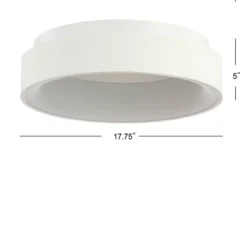 17.75" Ring Flush Mount Ceiling Light (Includes Energy Efficient Light Bulb) - JONATHAN Y -Furniture store GUEST 6aa0844c 666e 4de1 959b 864f00e09ad1