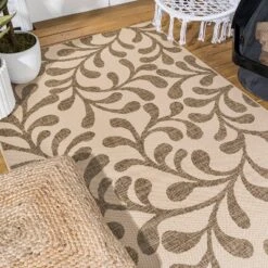 Vine All Over Indoor/Outdoor Area Rug - JONATHAN Y 16 Vine All Over Indoor/Outdoor Area Rug - JONATHAN Y -Furniture store GUEST 6e138412 594f 46bc 959b 23d366273c75