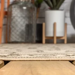 Charleston Vintage Filigree Textured Weave Indoor/Outdoor Area Rug - JONATHAN Y -Furniture store GUEST 6e84e370 813b 4019 ae5f 5a4597dc2fc2