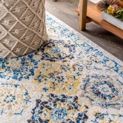 Modern Persian Boho Vintage Trellis Area Rug - JONATHAN Y -Furniture store GUEST 6f0c382b 1486 4966 8abb bbe38813439d