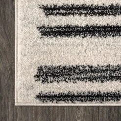 Khalil Modern Berber Stripe Indoor Area Rug - JONATHAN Y -Furniture store GUEST 73047864 bac6 4212 8d72 15e7090fe10d