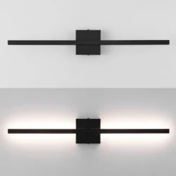 JONATHAN Y Vara Modern Minimalist Indoor/Outdoor Metal 350-Degree Rotate Dimmable Integrated Linear LED Wall Sconce 12 JONATHAN Y Vara Modern Minimalist Indoor/Outdoor Metal 350-Degree Rotate Dimmable Integrated Linear LED Wall Sconce -Furniture store GUEST 77e97de7 6c17 43b4 9c87 67f162e5efb7