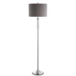 JONATHAN Y Layla Crystal/Metal LED Floor Lamp -Furniture store GUEST 780e0b10 fcd0 4915 b4a9 10f36e441423