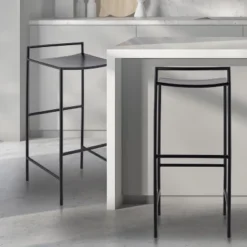 JONATHAN Y Svelte Coastal Contemporary Iron Saddle-Seat Low-Back Bar Stool With Foot Rest 13 JONATHAN Y Svelte Coastal Contemporary Iron Saddle-Seat Low-Back Bar Stool With Foot Rest -Furniture store GUEST 78893966 db40 43e3 bc8c 49582dfa8b59