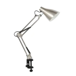 28.5" Odile Classic Industrial Adjustable Articulated Clamp-On Task Lamp (Includes LED Light Bulb) - JONATHAN Y 19 28.5" Odile Classic Industrial Adjustable Articulated Clamp-On Task Lamp (Includes LED Light Bulb) - JONATHAN Y -Furniture store GUEST 78ce146b ce99 4331 a146 62d382a5839e