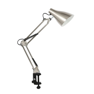 28.5" Odile Classic Industrial Adjustable Articulated Clamp-On Task Lamp (Includes LED Light Bulb) - JONATHAN Y 9 28.5" Odile Classic Industrial Adjustable Articulated Clamp-On Task Lamp (Includes LED Light Bulb) - JONATHAN Y - Image 9