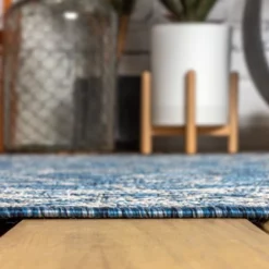 Palazzo Vine And Border Textured Weave Indoor/Outdoor Area Rug - JONATHAN Y -Furniture store GUEST 78eaf4ca 2987 4248 a9bd 1db3568a5f84