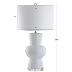 28.5" Ceramic Julia Table Lamp (Includes Energy Efficient Light Bulb) - JONATHAN Y -Furniture store GUEST 7d18b2fa 7c8b 4af2 9f17 ab03e133f2e6