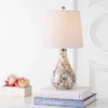 20.5" Mona Mini Table Lamp (Includes LED Light Bulb) Ivory - JONATHAN Y