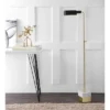 56.5" Iva Adjustable Library Floor Lamp Gold (Includes LED Light Bulb) -JONATHAN Y