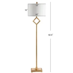 62.5" Metal Juno Floor Lamp (Includes LED Light Bulb) Gold - JONATHAN Y 5 62.5" Metal Juno Floor Lamp (Includes LED Light Bulb) Gold - JONATHAN Y -Furniture store GUEST 897041d0 6ed4 41f0 95ec 6978a3069da9