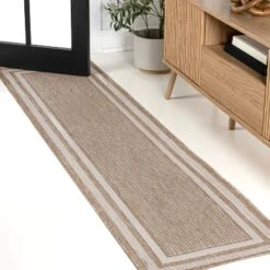 Dover Classic 3-Stripe Border Indoor/Outdoor Area Rug - JONATHAN Y -Furniture store GUEST 8a719b79 923c 4a57 8395 0d6cdba65a4d