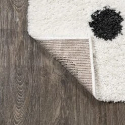 Pere Modern Charcoal Dot Shag Area Rug - JONATHAN Y -Furniture store GUEST 8aeb1d86 a5d1 44be b696 bcd55581d258