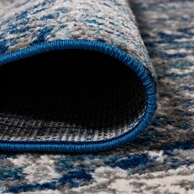 Ferro Filigree Charcoal Black And White Area Rug - JONATHAN Y 9 Ferro Filigree Charcoal Black And White Area Rug - JONATHAN Y - Image 9