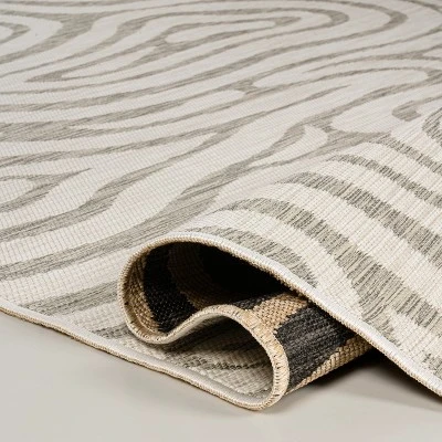 JONATHAN Y Eryx Modern Bohemian Abstract Organic Reversible Machine-Washable Indoor/Outdoor Area Rug 5 JONATHAN Y Eryx Modern Bohemian Abstract Organic Reversible Machine-Washable Indoor/Outdoor Area Rug - Image 5