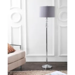 JONATHAN Y Layla Crystal/Metal LED Floor Lamp -Furniture store GUEST 9b09f236 48ed 4af4 8780 ed88bd909f50