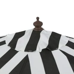 JONATHAN Y Beverly 9 Ft. Designer Classic Scalloped Fringe Half Market Patio Umbrella With Crank, Push Button Tilt And UV Protection -Furniture store GUEST a0e4a1da 58ee 417f 8888 a707360344bf