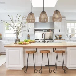 30" LED 3-Light Seagrass/Metal Ibiza Island Coastal Pendant Oil Rubbed Bronze/Natural - JONATHAN Y 8 30" LED 3-Light Seagrass/Metal Ibiza Island Coastal Pendant Oil Rubbed Bronze/Natural - JONATHAN Y -Furniture store GUEST a318ba44 9170 4cb2 b9e8 032ee37924b9