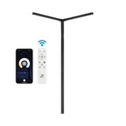 JONATHAN Y Madsen 18.25" 2-Light Minimalist Iron Integrated Plug-In LED Sconce For Ceiling Corner: ETL Listed, Metal Body, No Shade -Furniture store GUEST a35f9f6f e7d7 4f84 a38e 9a35542ca6a7