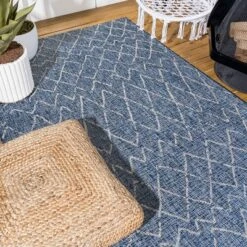 Madaba Moroccan Trellis Indoor/Outdoor Runner Rug - JONATHAN Y -Furniture store GUEST a3f244d4 70dd 4722 9233 da5c658aac17