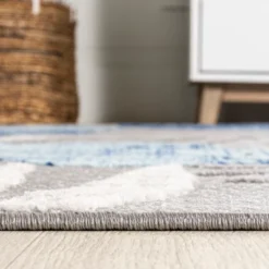 Monstera Tropical Leaf High-Low Indoor/Outdoor Area Rug - JONATHAN Y -Furniture store GUEST a503a86a 5d19 4d5f 901e 39f4263665eb