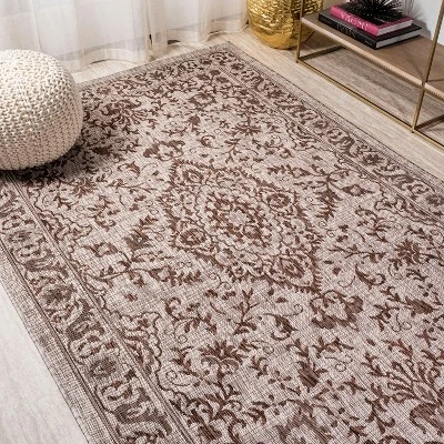 Jerash Ornate Medallion Indoor/Outdoor Area Rug - JONATHAN Y 11 Jerash Ornate Medallion Indoor/Outdoor Area Rug - JONATHAN Y - Image 11