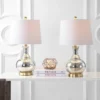 25" (Set Of 2) Lavelle Glass Table Lamps (Includes LED Light Bulb) - JONATHAN Y