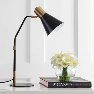 22.5" Metal Apollo Task Lamp (Includes LED Light Bulb) Black - JONATHAN Y 2 22.5" Metal Apollo Task Lamp (Includes LED Light Bulb) Black - JONATHAN Y - Image 2