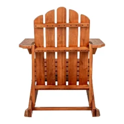 Kiawah Outdoor Patio Classic Acacia Wood Adirondack Rocking Chair -JONATHAN Y -Furniture store GUEST abd3da2e 3107 47c0 a605 41f1402bdac1