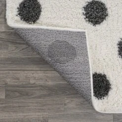 Pere Modern Charcoal Dot Shag Area Rug - JONATHAN Y -Furniture store GUEST ac56f128 5634 4966 9dd6 1ce8bf62660f