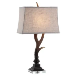 29.5" Antler Rustic Resin/Crystal LED Table Lamp (Includes LED Light Bulb) - JONATHAN Y -Furniture store GUEST ad0a4ba2 efbd 49c2 8331 4a15c1c4f976