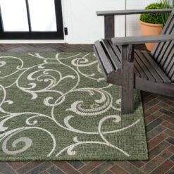 Maribel Traditional Classic All-Over Scroll Indoor/Outdoor Area Rug - JONATHAN Y -Furniture store GUEST add5be6b 7ce2 4fcd 90e7 b98bbabba6b8