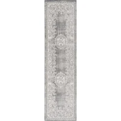 Rosalia Cottage Medallion Indoor Area Rug - JONATHAN Y