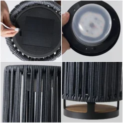 JONATHAN Y Sawara Modern Minimalist Faux Rattan Integrated Indoor/Outdoor LED Solar Powered Lantern 11 JONATHAN Y Sawara Modern Minimalist Faux Rattan Integrated Indoor/Outdoor LED Solar Powered Lantern -Furniture store GUEST b3ccac9b 6dc0 477f 9bae 71cfd19c8e72