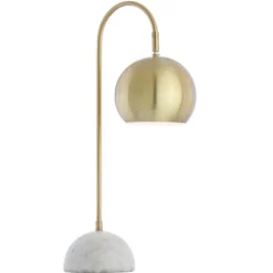 JONATHAN Y Stephen Metal/Marble LED Table Lamp -Furniture store GUEST b41ad663 e61b 48b5 8c7b f56584ae551f