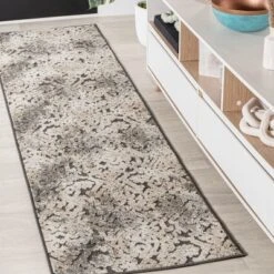 JONATHAN Y Duenas High-Low Shabby Damask Shabby Chic Indoor/Outdoor Area Rug -Furniture store GUEST b43549de 30fb 4a8c 910a 83cdec4b8f71