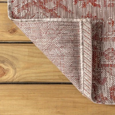 Estrella Bohemian Inspired Medallion Textured Weave Indoor/Outdoor Area Rug - JONATHAN Y 6 Estrella Bohemian Inspired Medallion Textured Weave Indoor/Outdoor Area Rug - JONATHAN Y - Image 6