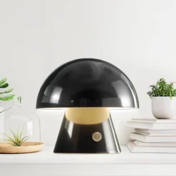7" Porcini Contemporary Bohemian Rechargeable/Cordless Iron Integrated LED Mushroom Table Lamp - JONATHAN YFeb 18 7" Porcini Contemporary Bohemian Rechargeable/Cordless Iron Integrated LED Mushroom Table Lamp - JONATHAN YFeb -Furniture store GUEST b64cd541 138d 4814 a4b7 9c348acdd3da